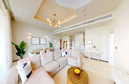 Apartment - 2 Bedrooms - 3 Bathrooms for rent in Tanzanite - Tiara Residences - Palm Jumeirah - Dubai