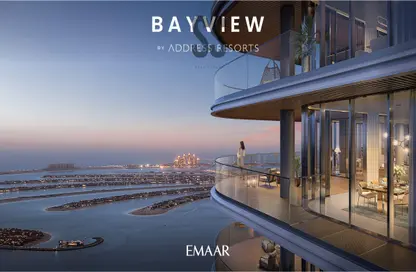 Penthouse - 5 Bedrooms - 6 Bathrooms for sale in Bayview - EMAAR Beachfront - Dubai Harbour - Dubai