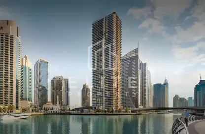 Apartment - 1 Bedroom - 2 Bathrooms for sale in Marina Shores - Dubai Marina - Dubai