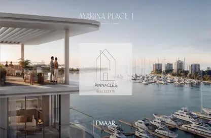 Apartment - 2 Bedrooms - 3 Bathrooms for sale in Marina Place - Mina Rashid - Dubai