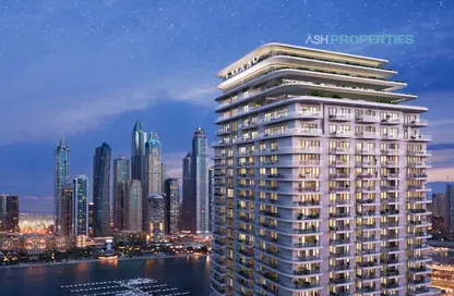 Apartment - 1 Bedroom - 1 Bathroom for sale in Beachgate by Address - EMAAR Beachfront - Dubai Harbour - Dubai