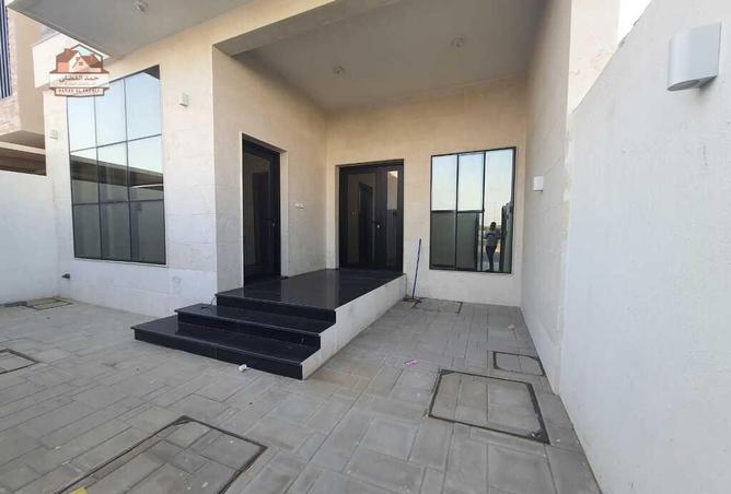 Sale in Al Zaheya Gardens: Modern villa, modern design, stone facade ...