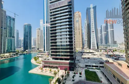 Office Space - Studio - 1 Bathroom for rent in Dubai Star - JLT Cluster L - Jumeirah Lake Towers - Dubai