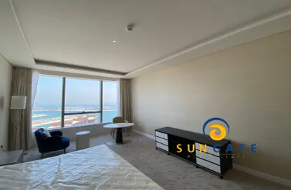 Apartment - 1 Bathroom for rent in The Palm Tower - Palm Jumeirah - Dubai