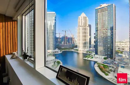 Office Space - Studio - 1 Bathroom for sale in One Lake Plaza - JLT Cluster T - Jumeirah Lake Towers - Dubai