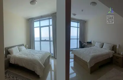 Apartment - 2 Bedrooms - 2 Bathrooms for rent in Ajman Corniche Residences - Ajman Corniche Road - Ajman