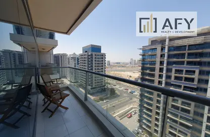 Apartment - 1 Bathroom for sale in Cricket Tower - Dubai Sports City - Dubai