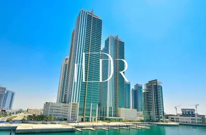 Apartment - 1 Bedroom - 2 Bathrooms for rent in Tala Tower - Marina Square - Al Reem Island - Abu Dhabi