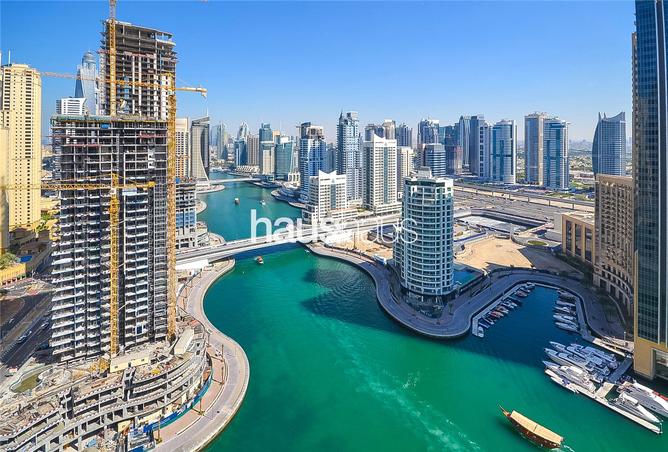 Apartment - 1 Bedroom - 2 Bathrooms for rent in Central Tower - Bay Central - Dubai Marina - Dubai