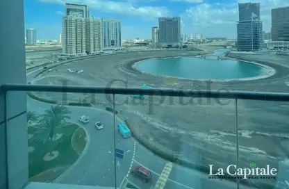 Apartment - 1 Bedroom - 2 Bathrooms for sale in Hub Canal 1 - Hub-Golf Towers - Dubai Sports City - Dubai