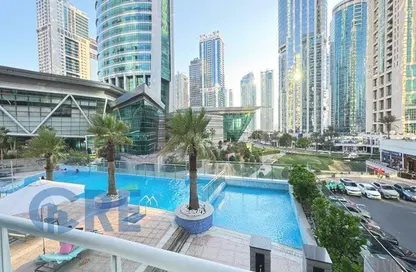 Apartment - 1 Bathroom for rent in Lake Terrace - JLT Cluster D - Jumeirah Lake Towers - Dubai