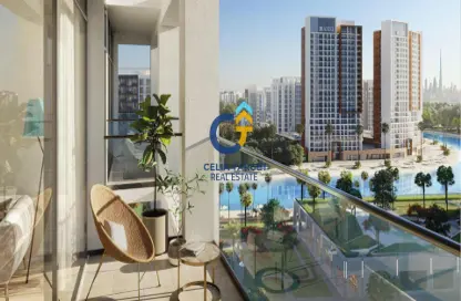 Apartment - 2 Bedrooms - 3 Bathrooms for sale in Azizi Riviera 65 - Meydan One - Meydan - Dubai