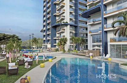 Full Floor - 1 Bedroom - 2 Bathrooms for sale in Samana Waves - Jumeirah Village Circle - Dubai