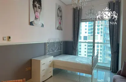 Apartment - 1 Bathroom for rent in Marina View Tower A - Marina View - Dubai Marina - Dubai