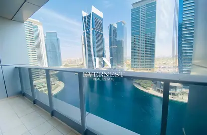 Apartment - 2 Bedrooms - 4 Bathrooms for rent in Green Lakes Towers - JLT Cluster S - Jumeirah Lake Towers - Dubai