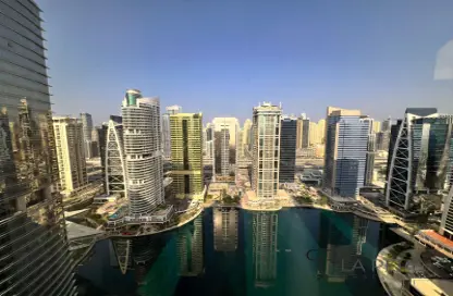 Office Space - Studio - 2 Bathrooms for rent in Gold Tower (Au Tower) - JLT Cluster I - Jumeirah Lake Towers - Dubai