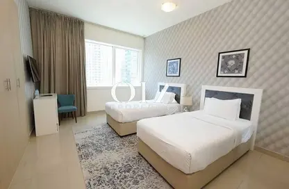 شقة - 2 غرف نوم - 2 حمامات للايجار في برج الدار - دبي مارينا - دبي