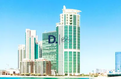 Apartment - 2 Bedrooms - 3 Bathrooms for rent in RAK Tower - Marina Square - Al Reem Island - Abu Dhabi