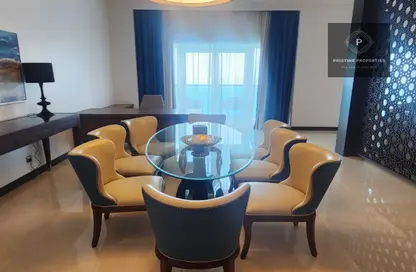 Apartment - 2 Bedrooms - 3 Bathrooms for rent in Fairmont Marina Residences - The Marina - Abu Dhabi