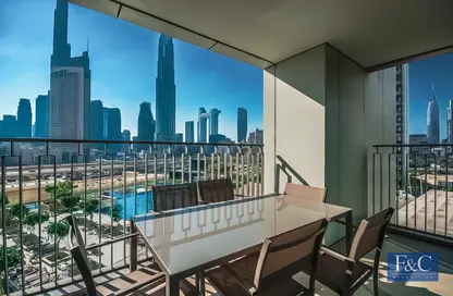 Apartment - 3 Bedrooms - 4 Bathrooms for rent in Downtown Views II Tower 2 - Downtown Views II - Downtown Dubai - Dubai