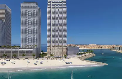 Apartment - 1 Bedroom - 1 Bathroom for sale in Beachgate by Address - EMAAR Beachfront - Dubai Harbour - Dubai