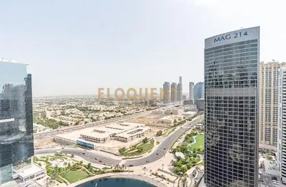 Apartment - 1 Bedroom - 2 Bathrooms for rent in Green Lakes Towers - JLT Cluster S - Jumeirah Lake Towers - Dubai