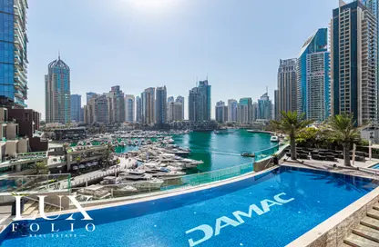 Apartment - 2 Bedrooms - 3 Bathrooms for sale in Damac Heights - Dubai Marina - Dubai