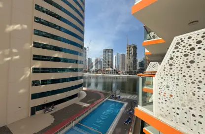 Apartment - 1 Bathroom for rent in Millennium Binghatti Residences - Business Bay - Dubai