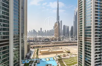 Apartment - 2 Bedrooms - 3 Bathrooms for rent in Downtown Views II Tower 2 - Downtown Views II - Downtown Dubai - Dubai