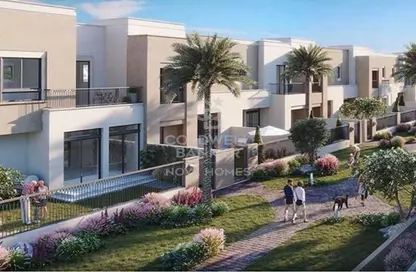 Townhouse - 4 Bedrooms - 4 Bathrooms for sale in Costa Brava 1 - Costa Brava at DAMAC Lagoons - Damac Lagoons - Dubai