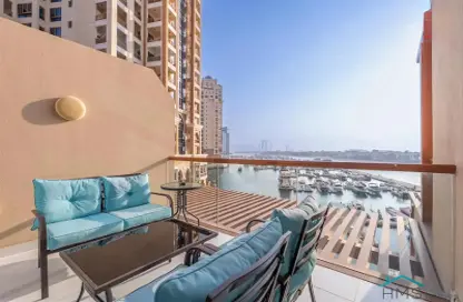 Apartment - 1 Bathroom for sale in Palm Views West - Palm Views - Palm Jumeirah - Dubai