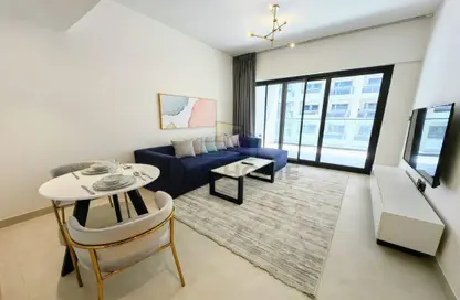 Living / Dining Room image for: Apartment - 1 Bedroom - 2 Bathrooms for rent in Binghatti Creek - Al Jaddaf - Dubai, Image 1