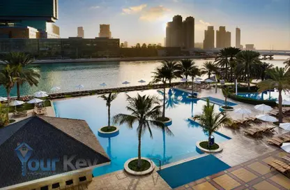 Apartment - 2 Bedrooms - 4 Bathrooms for rent in Beach Rotana - Tourist Club Area - Abu Dhabi