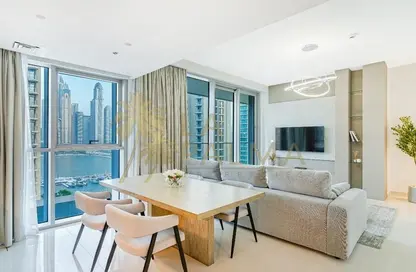 Apartment - 1 Bedroom - 1 Bathroom for rent in Beach Isle - EMAAR Beachfront - Dubai Harbour - Dubai