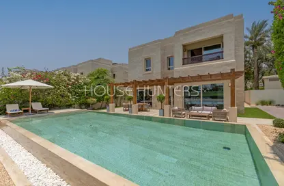 Villa - 4 Bedrooms - 4 Bathrooms for rent in Golf Course View Villas - Dubai Creek Golf and Yacht Club Residences - Al Garhoud - Dubai