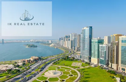 Penthouse - 3 Bedrooms - 4 Bathrooms for rent in Al Marwa Towers - Cornich Al Buhaira - Sharjah