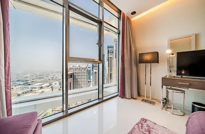 النزل و الشقق الفندقية - غرفة نوم - 1 حمام للبيع في آيكون سيتي  تاور بي - آيكن سيتي - الخليج التجاري - دبي