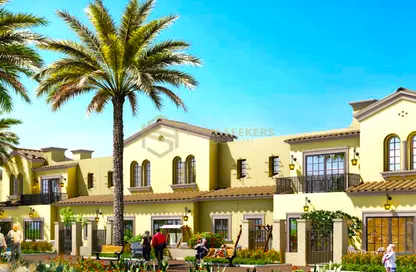 Townhouse - 2 Bedrooms - 3 Bathrooms for sale in Bloom Living - Zayed City (Khalifa City C) - Khalifa City - Abu Dhabi