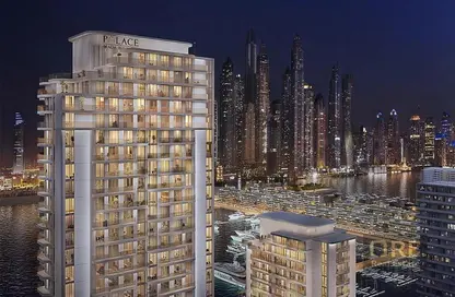 Apartment - 1 Bedroom - 1 Bathroom for sale in Palace Beach Residence - EMAAR Beachfront - Dubai Harbour - Dubai