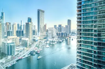 Apartment - 1 Bedroom - 2 Bathrooms for sale in Marina Quays West - Marina Quays - Dubai Marina - Dubai