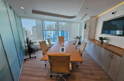 Office Space - Studio - 1 Bathroom for rent in The Prime Tower - Business Bay - Dubai