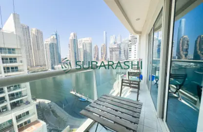 Apartment - 2 Bedrooms - 2 Bathrooms for rent in Marina View Tower A - Marina View - Dubai Marina - Dubai