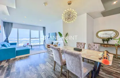 Apartment - 2 Bedrooms - 3 Bathrooms for rent in Damac Heights - Dubai Marina - Dubai