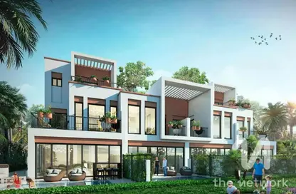 Townhouse - 3 Bedrooms - 3 Bathrooms for sale in Costa Brava 2 - Costa Brava at DAMAC Lagoons - Damac Lagoons - Dubai