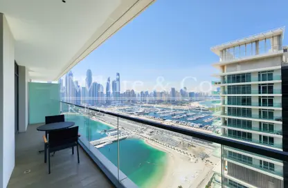 Apartment - 1 Bedroom - 1 Bathroom for rent in Marina Vista - EMAAR Beachfront - Dubai Harbour - Dubai