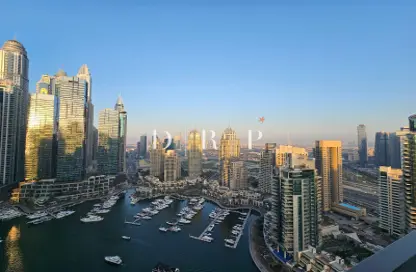 Apartment - 3 Bedrooms - 4 Bathrooms for rent in No.9 - Dubai Marina - Dubai