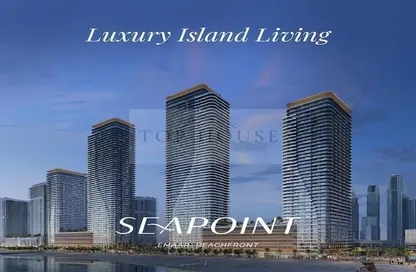 Apartment - 3 Bedrooms - 4 Bathrooms for sale in Seapoint - EMAAR Beachfront - Dubai Harbour - Dubai