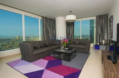 Duplex - 1 Bedroom - 2 Bathrooms for rent in Nassima Tower - Sheikh Zayed Road - Dubai