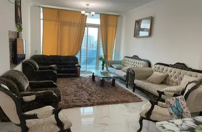 Apartment - 2 Bedrooms - 2 Bathrooms for rent in Oasis Tower - Al Rashidiya 1 - Al Rashidiya - Ajman