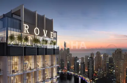 Apartment - 2 Bedrooms - 2 Bathrooms for sale in Rove Home Dubai Marina - Dubai Marina - Dubai